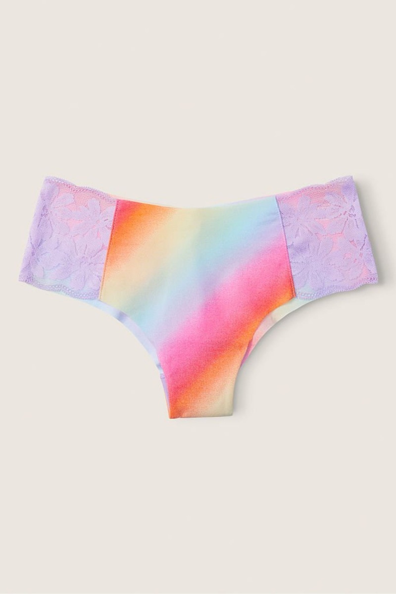 Victoria\'s Secret No Show Cheeky Knickers Rose Multicolore | JTSD-32791