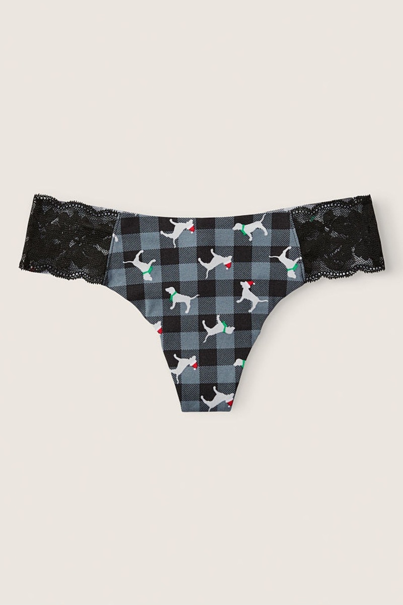 Victoria\'s Secret No Show Lanières Knicker Grise | VXLD-94560