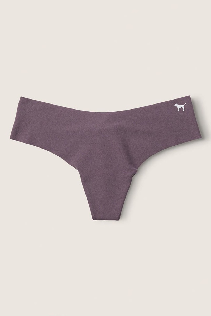 Victoria\'s Secret No Show Lanières Knickers Mauve Quartz | GBRH-81247