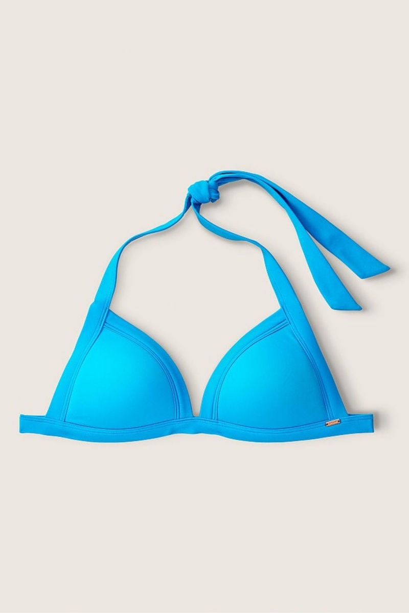 Victoria's Secret Push Up Triangle Bikini Top Bright Marine | RBUY-54209