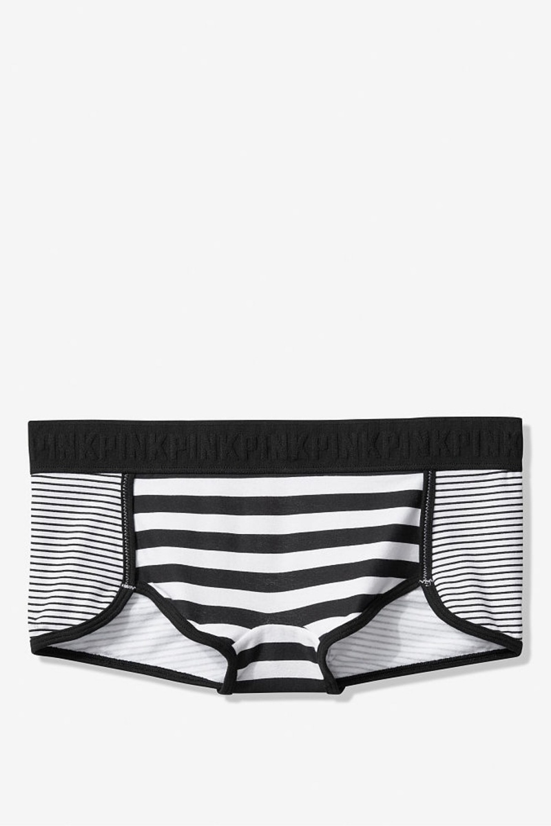 Victoria\'s Secret Ruched Front Bikini Bottoms Noir | MTQA-96425