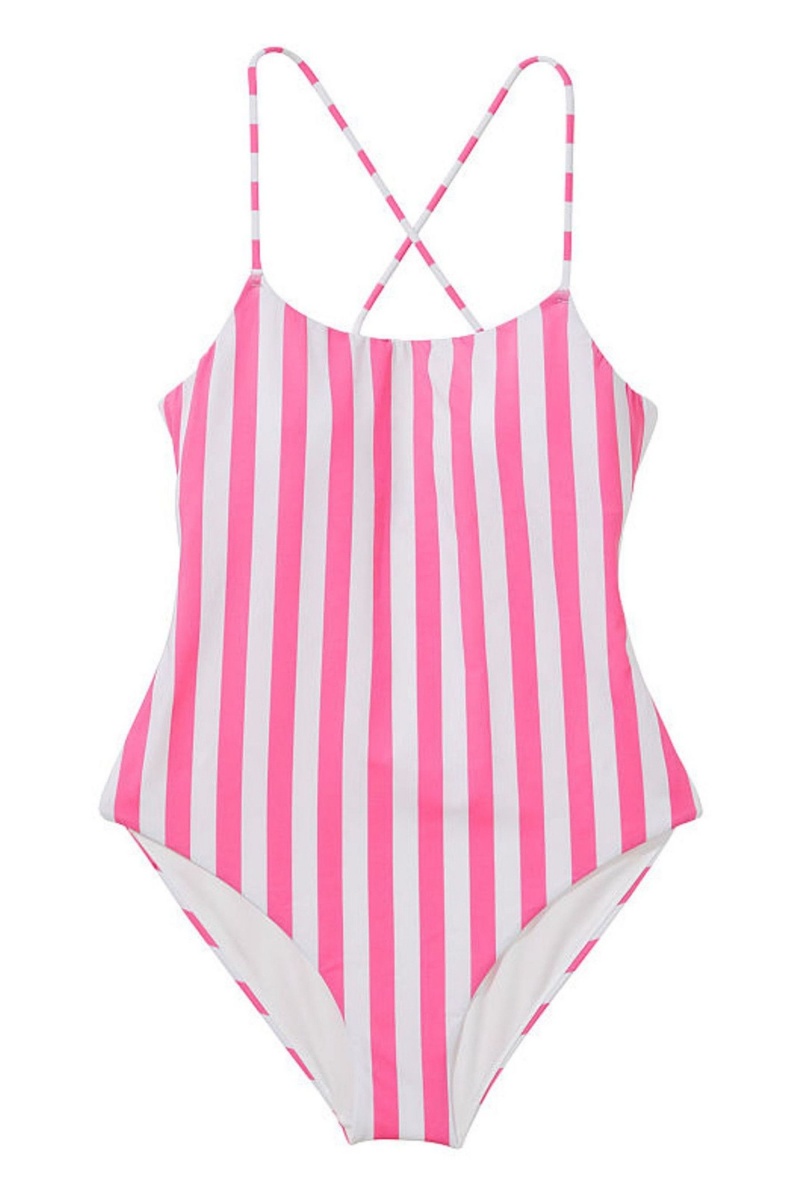 Victoria's Secret Scoop Neck Swimsuit Rose | INDA-41630