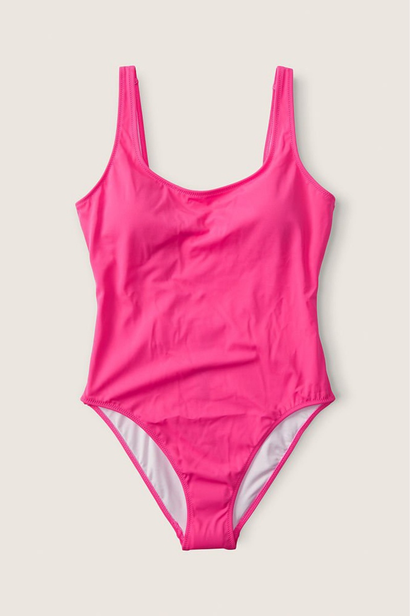 Victoria's Secret Scoop One Piece Swimsuit Rose | LHCJ-41286