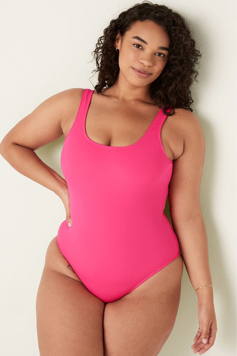 Victoria\'s Secret Scoop One Piece Swimsuit Rose | LHCJ-41286