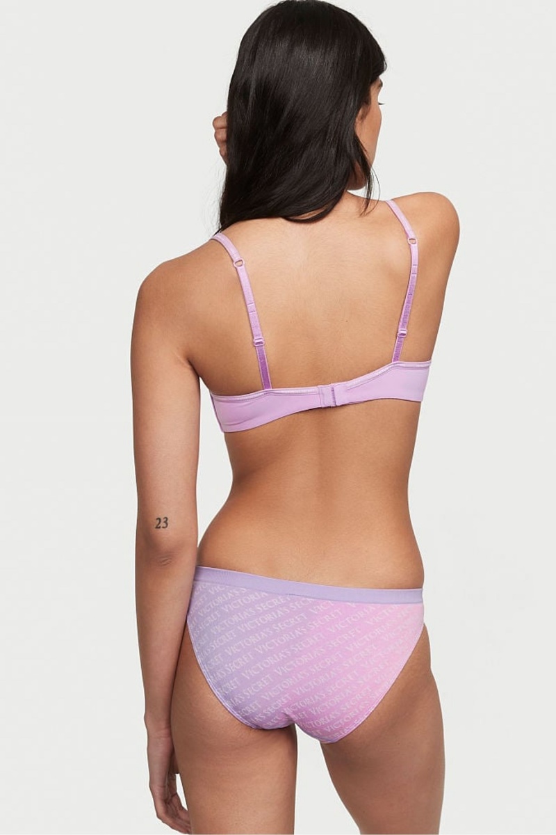 Victoria's Secret Seamless Bikini Knickers Violette | PTDI-28657