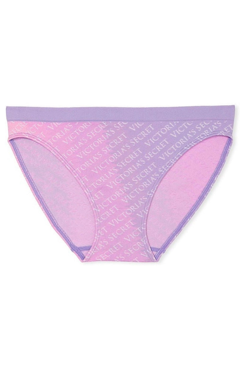 Victoria's Secret Seamless Bikini Knickers Violette | PTDI-28657