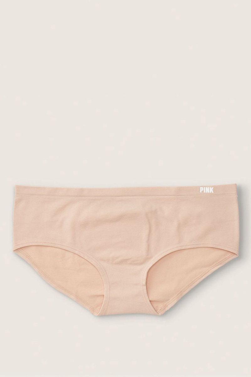 Victoria\'s Secret Seamless Hipster Knickers Beige | AHJD-21689