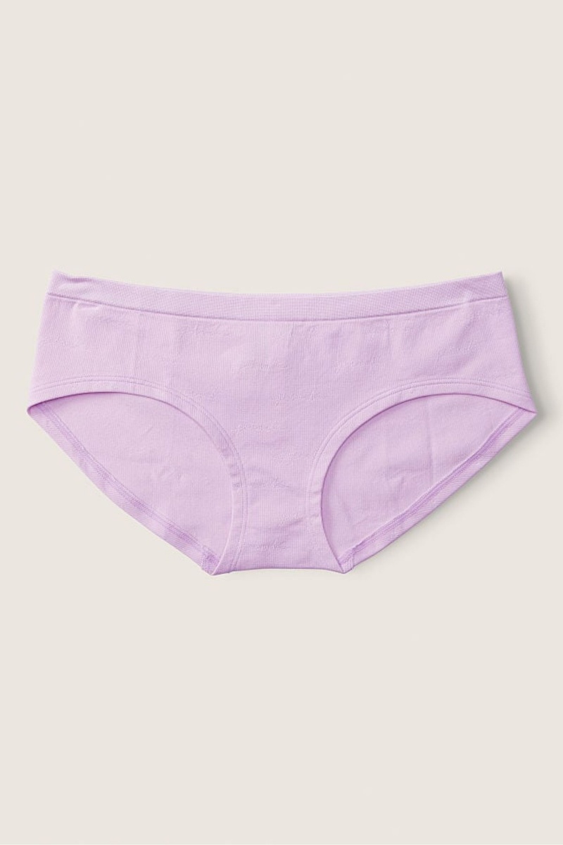 Victoria\'s Secret Seamless Hipster Knickers Violette | DSQW-19283