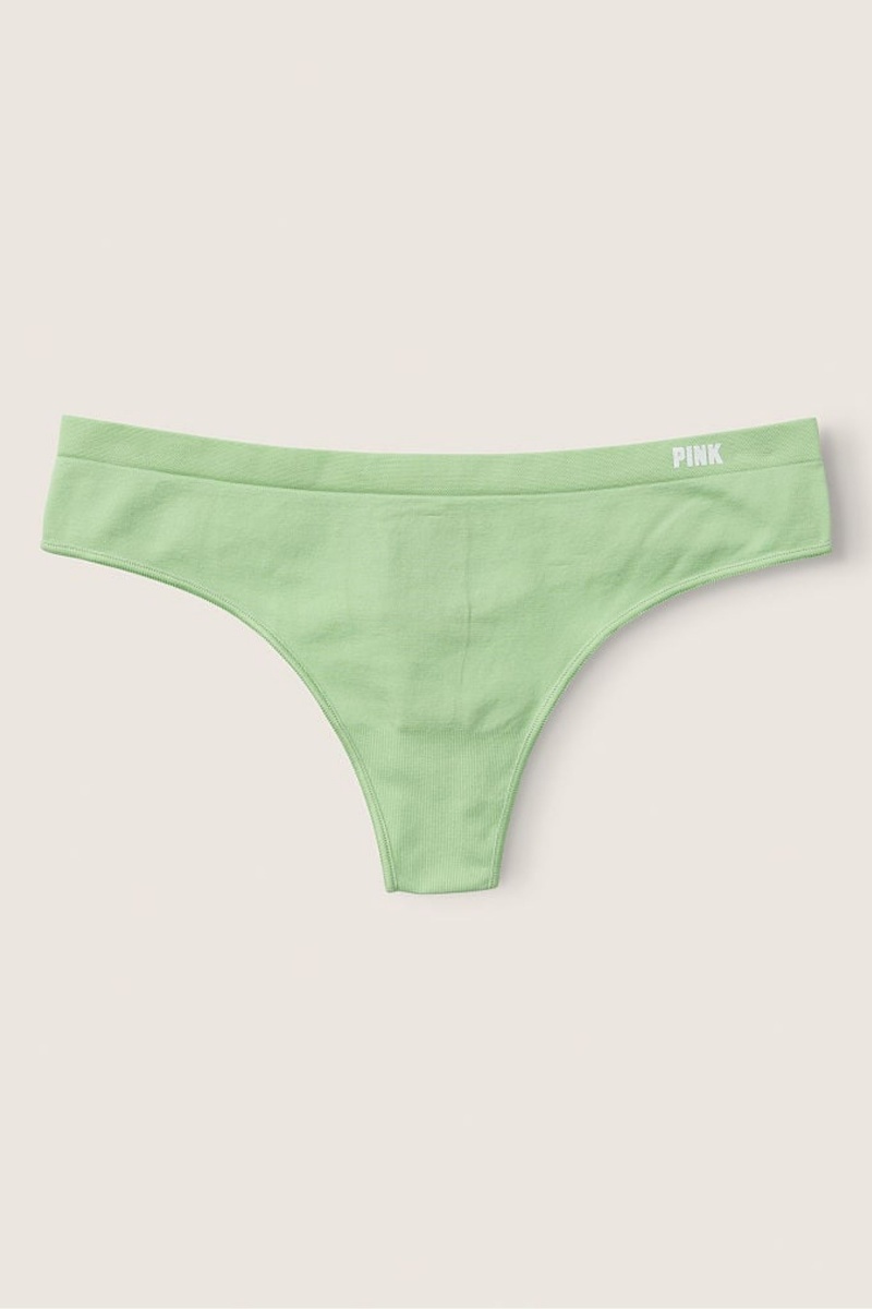 Victoria\'s Secret Seamless Lanières Knicker Soft Jade | IKLJ-02318