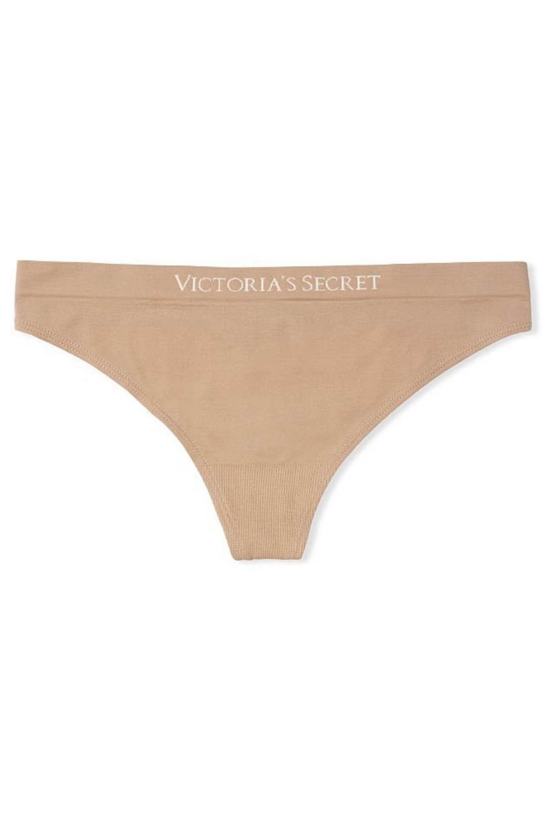 Victoria's Secret Seamless Lanières Knickers Almost Nude | NZDX-68047