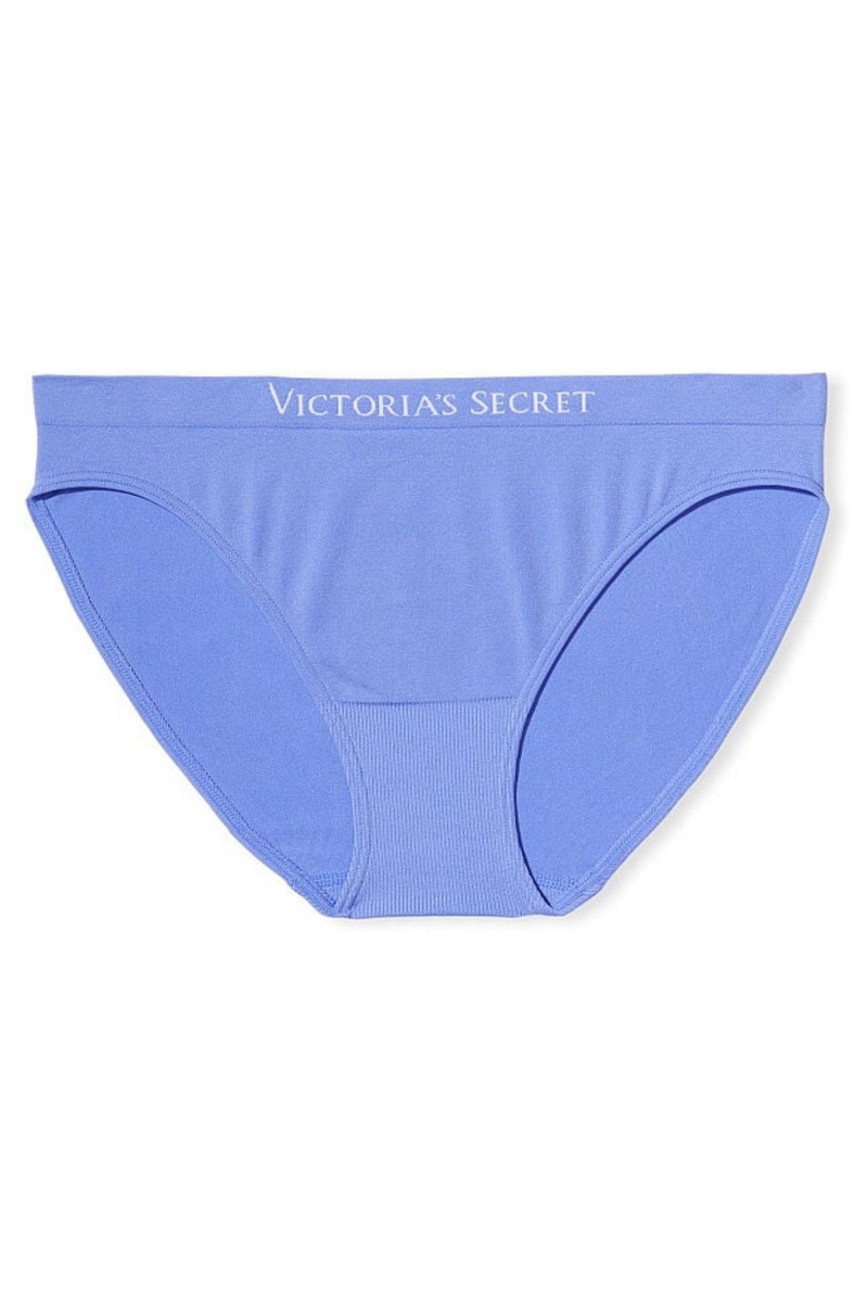 Victoria's Secret Seamless Seamless Bikini Knickers Violette | RBIT-53694