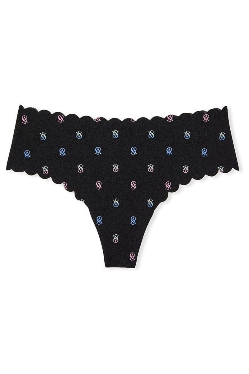 Victoria's Secret Sexy Illusions by Victorias Secret No Show Lanières Knickers Bleu | BNVM-53847