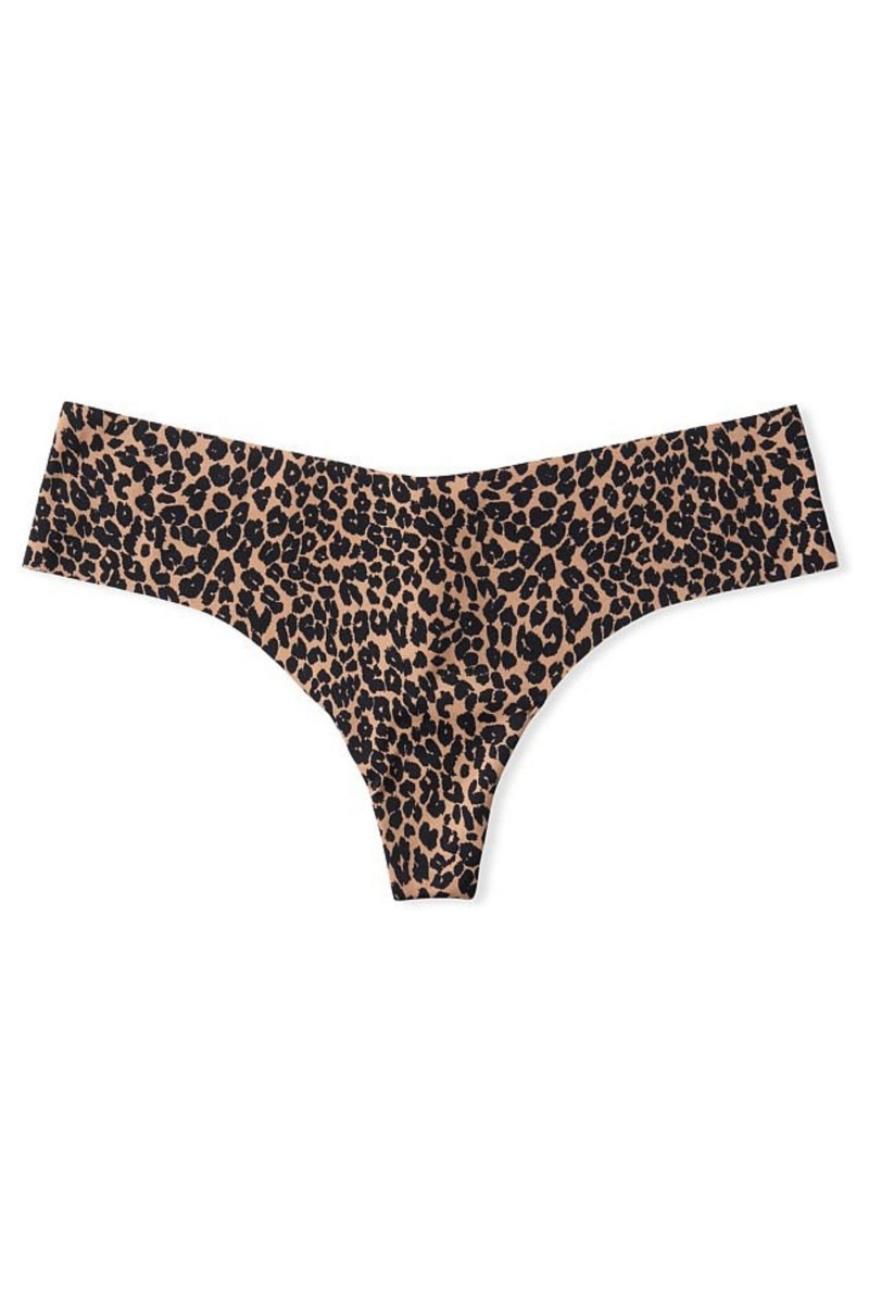 Victoria's Secret Sexy Illusions by Victorias Secret Smooth No Show Lanières Knickers Champagne Nude | QTBM-48752