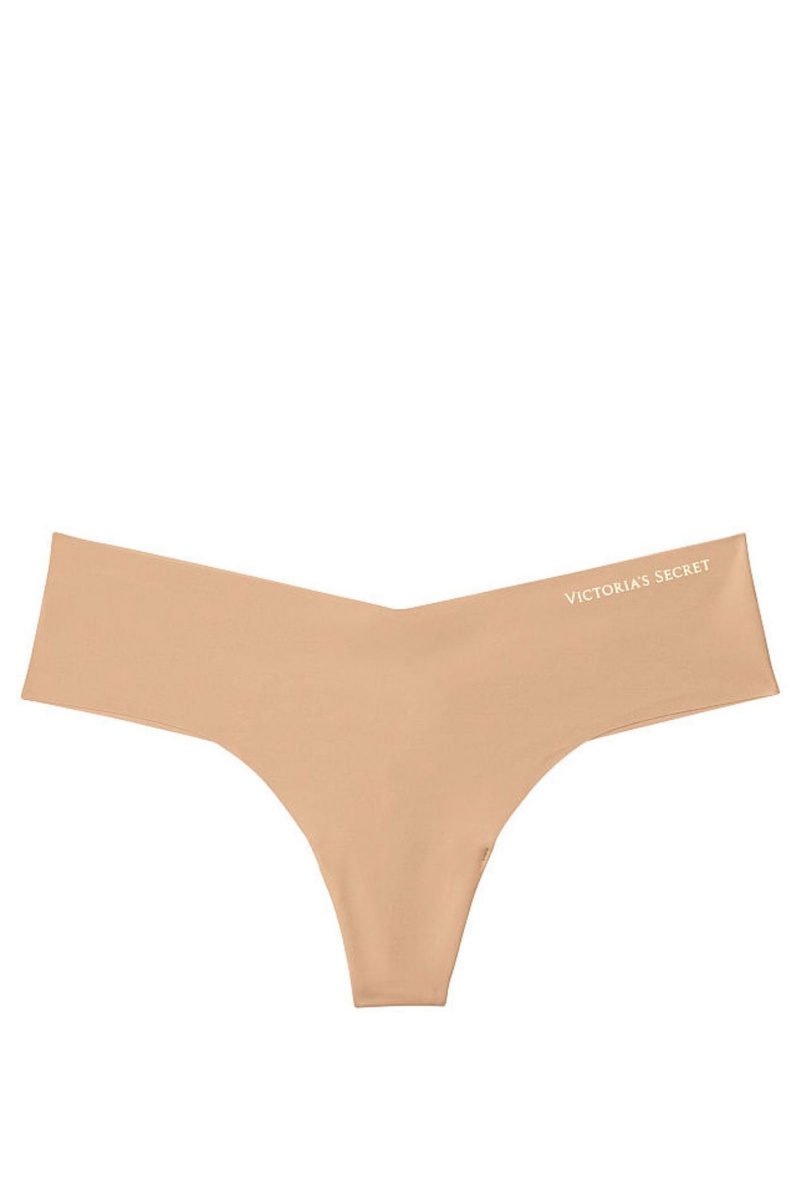 Victoria\'s Secret Sexy Illusions by Victorias Secret No Show Lanières Knickers Almost Nude | PRVJ-93467