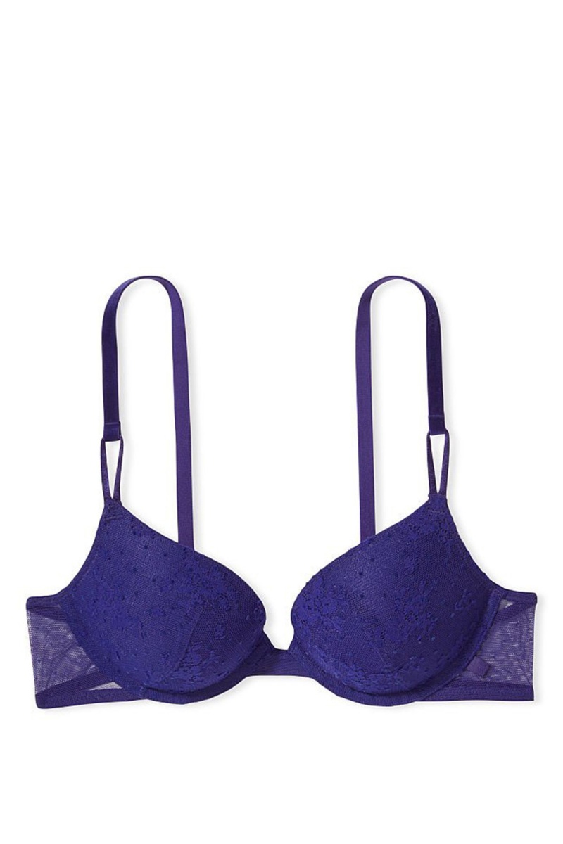 Victoria's Secret Sexy Tee Dentelle Push Up Bra Bordeaux Rouge | FMJT-96074