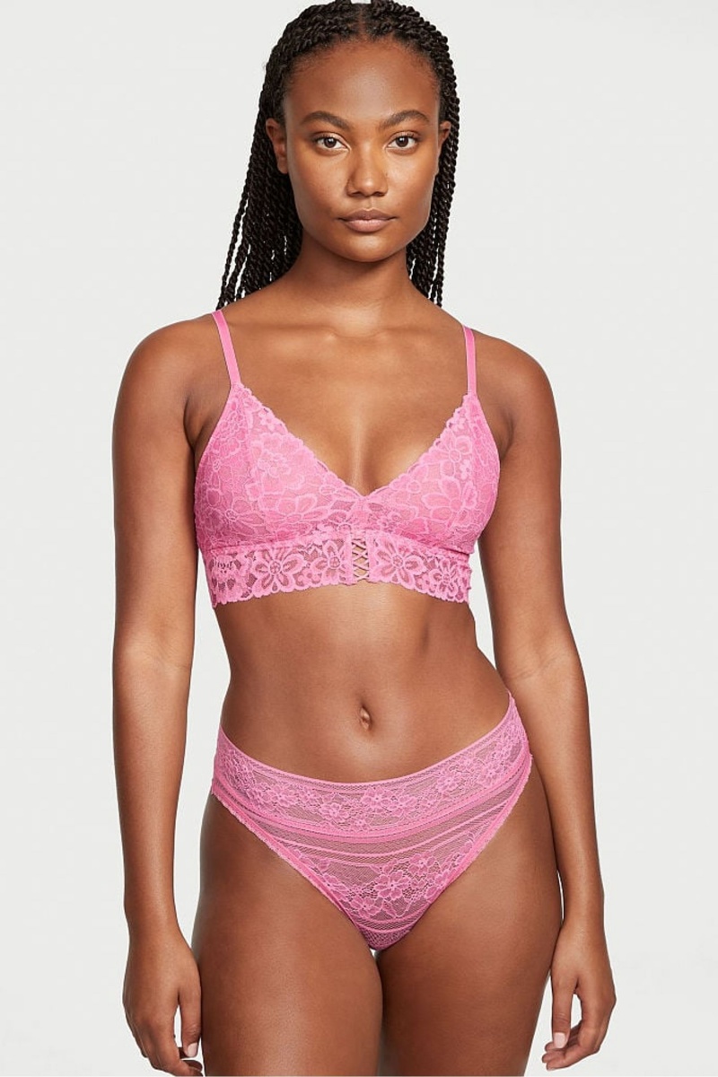 Victoria's Secret Sexy Tee Dentelle Unlined Bralette Noir | MYLA-17940