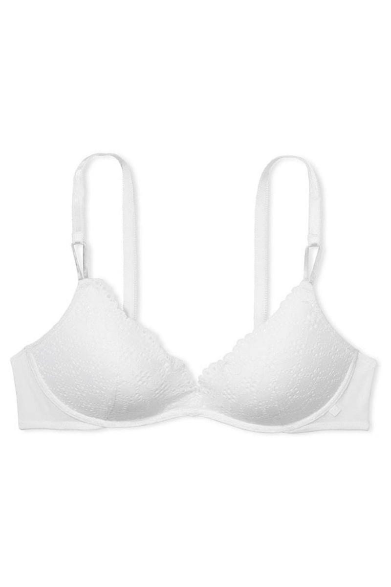 Victoria's Secret Sexy Tee Sexy T-Shirt Non Wired Push Up Bra Dentelle Bra Violette | HTEF-49103