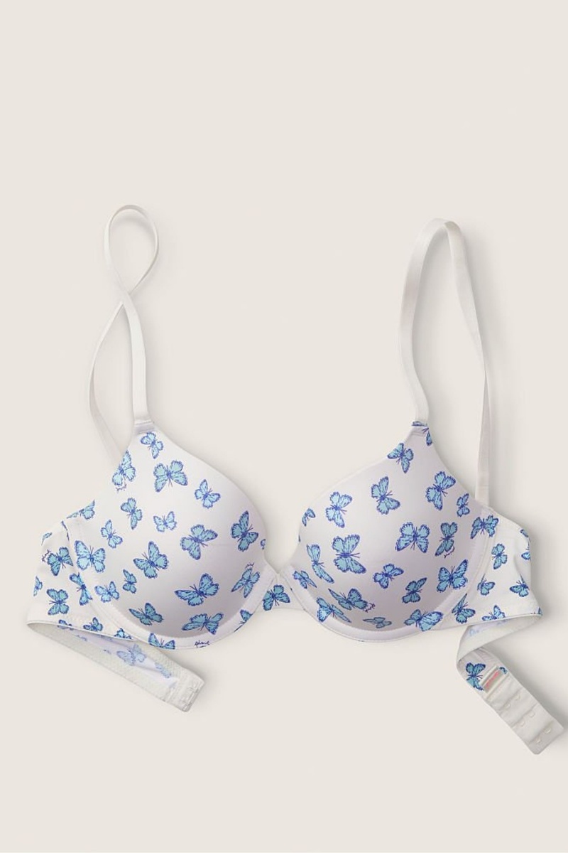 Victoria's Secret Smooth Lightly Doublée T-Shirt Bra Blanche | RVWX-92740