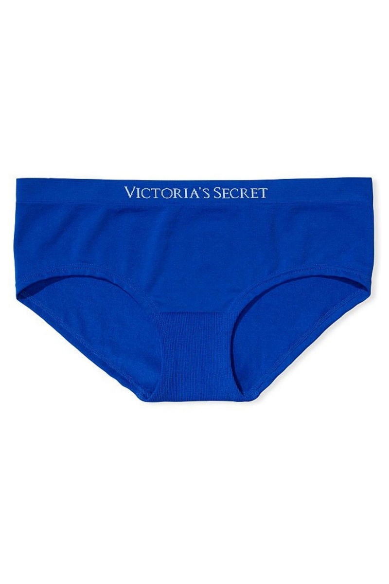 Victoria's Secret Smooth Seamless Hipster Knickers Bleu | HWSJ-69387