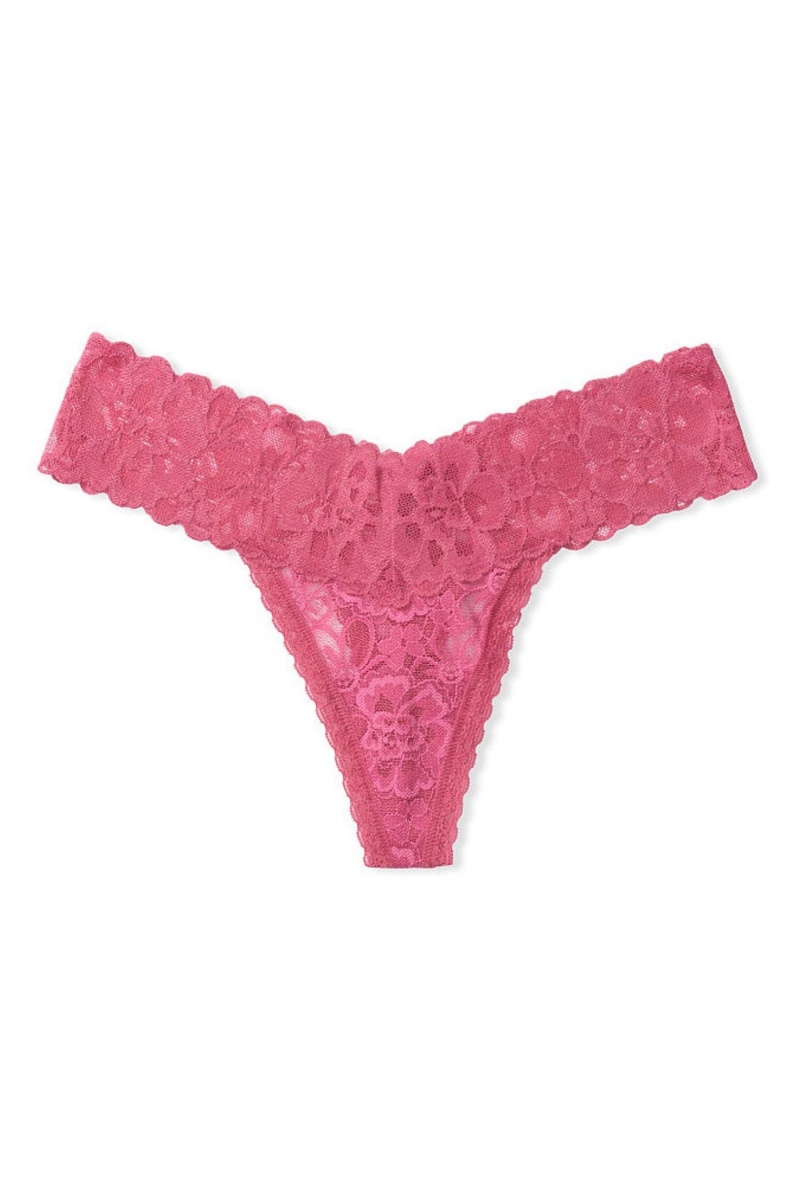 Victoria's Secret The Lacie Dentelle Lanières Knickers Bleu | HWGO-64379