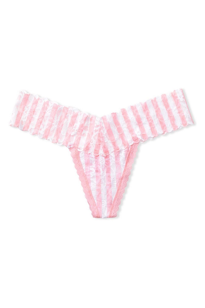 Victoria's Secret The Lacie Dentelle Lanières Knickers Bleu | EWNJ-01896