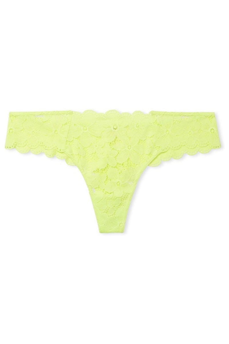 Victoria's Secret The Lacie Dentelle Lanières Knickers Bleu | ESLG-64195