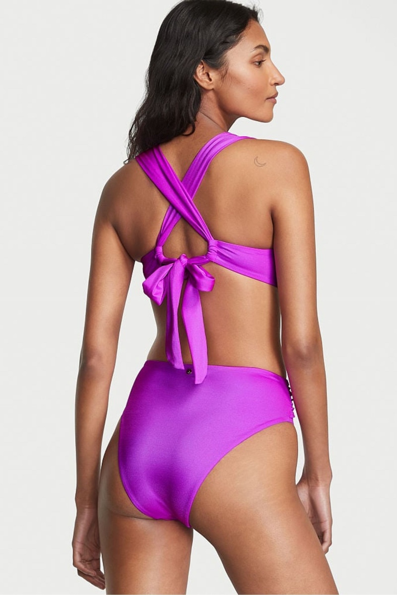 Victoria's Secret Twist Cheeky Bikini Bottom Violette | PQRX-60319