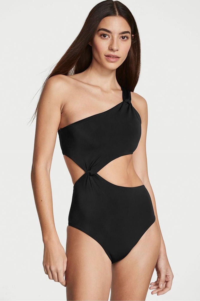 Victoria\'s Secret Twist Swimsuit Noir | ISWQ-27601