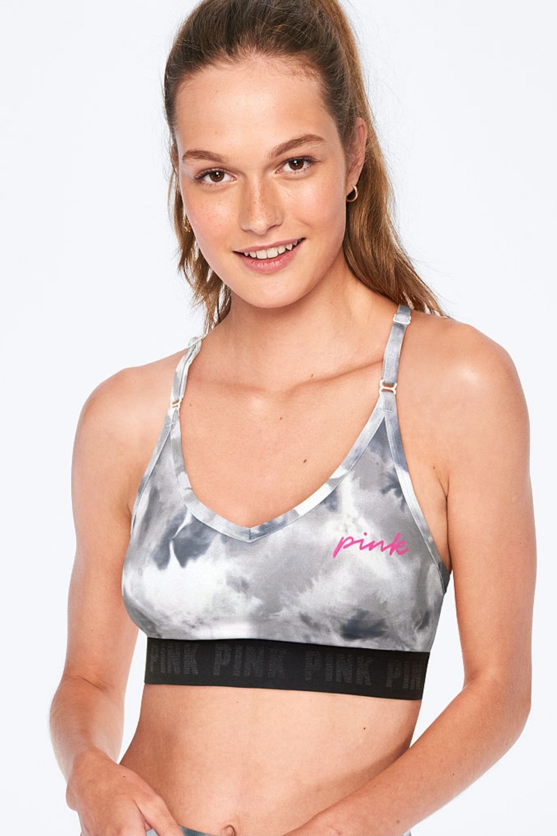 Victoria\'s Secret Ultimate Scoop Lightly Doublée Sports Bra Rose | RSJM-36518