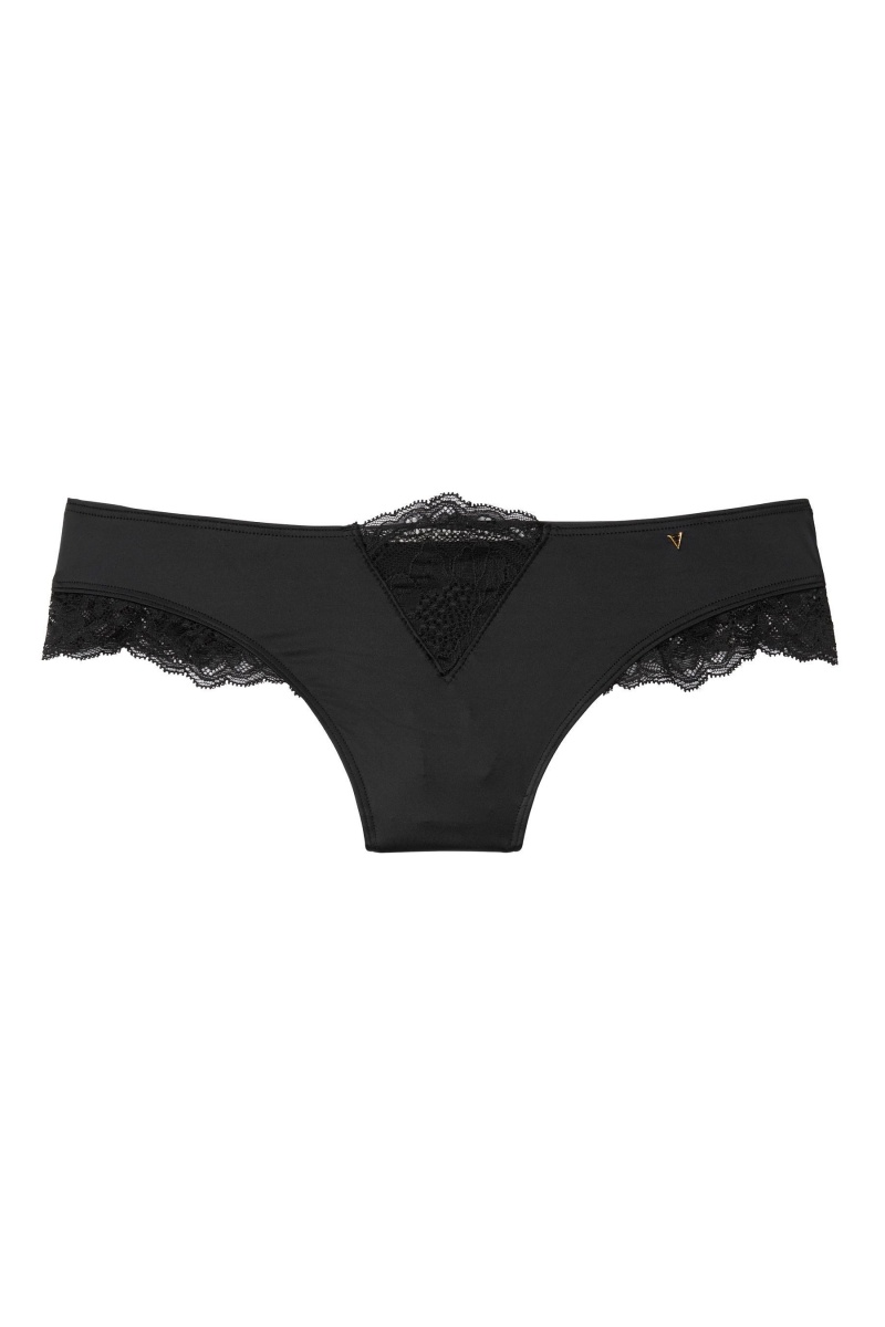 Victoria's Secret Very Sexy Dentelle Trim Lanières Knickers Bleu | PYFK-48257