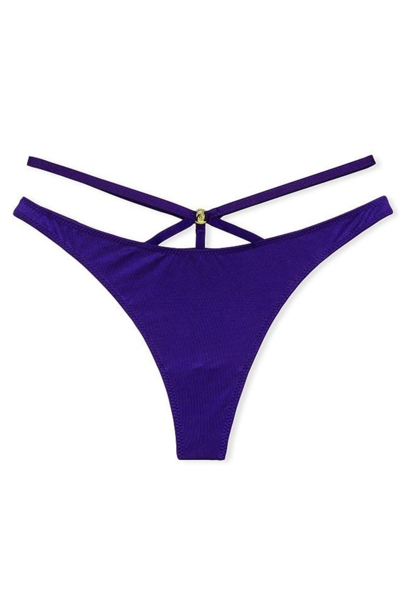 Victoria's Secret Very Sexy Lanières Lanières Knickers Marron Foncé | KDXO-79682