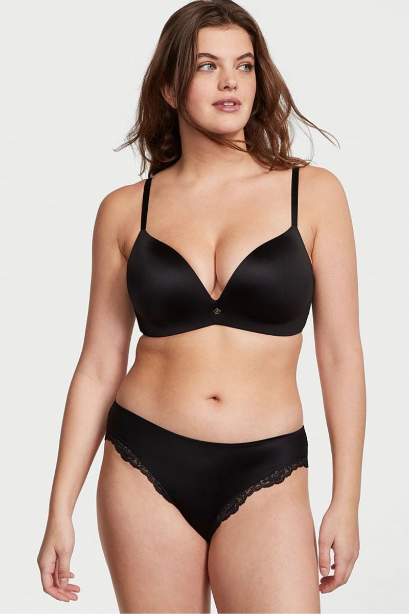 Victoria\'s Secret Very Sexy Smooth Cut Out Lanières Knickers Noir | JQCW-76594