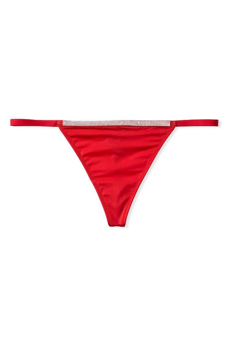 Victoria's Secret Very Sexy Smooth Shine Brides Knickers Rouge | WFSO-40652