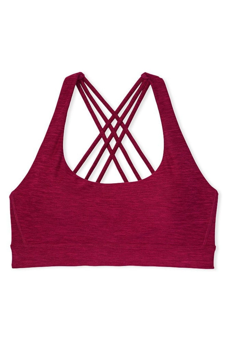 Victoria's Secret Victorias Secret Lanières Low Impact Sports Bra Bordeaux Rouge | MFXD-37902