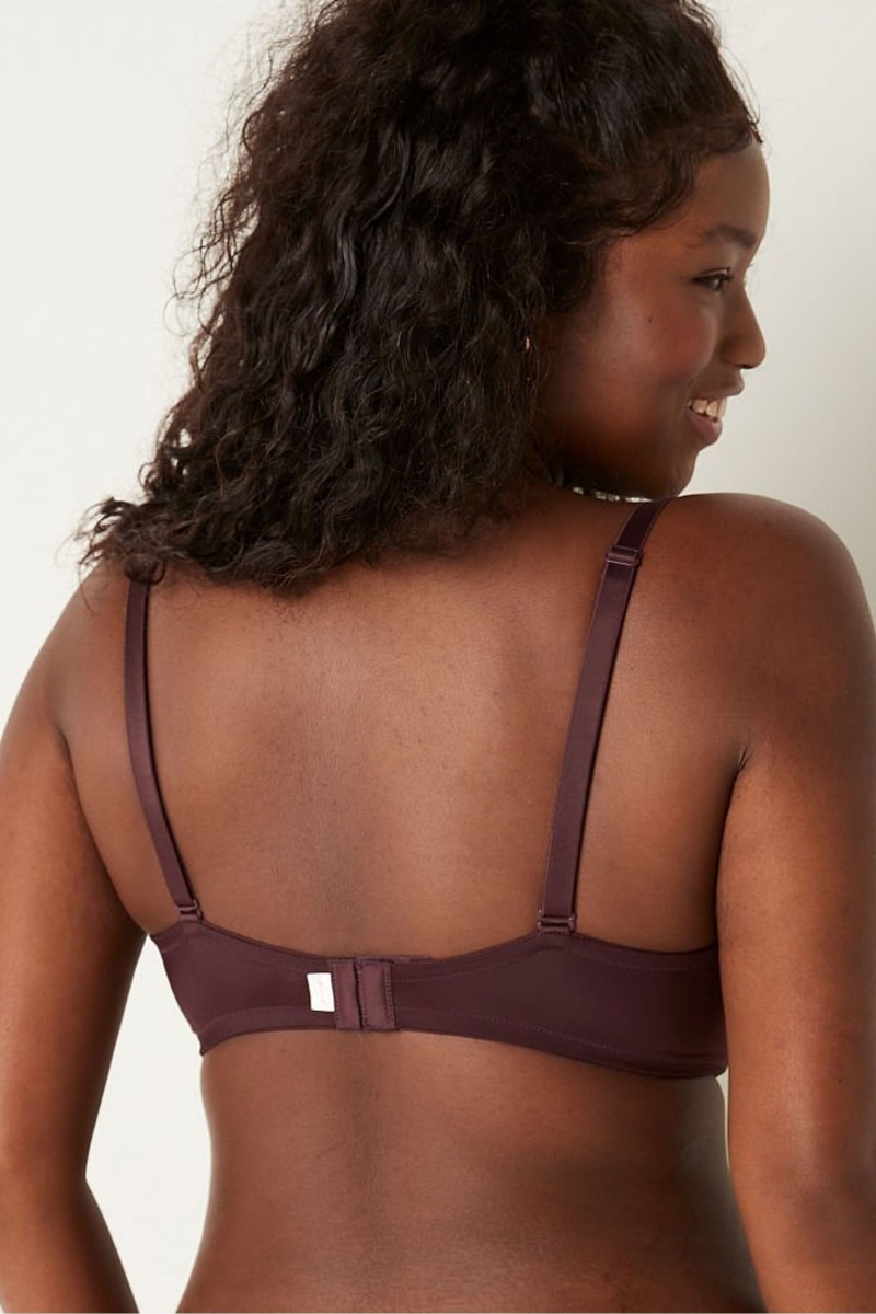 Victoria's Secret Wear Everywhere Smooth Lightly Doublée T-Shirt Bra Cafe Marron | XSIN-97052