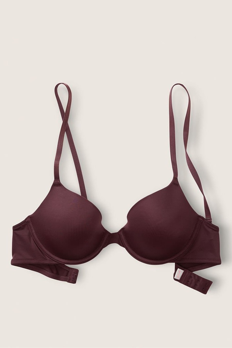 Victoria's Secret Wear Everywhere Smooth Lightly Doublée T-Shirt Bra Cafe Marron | XSIN-97052