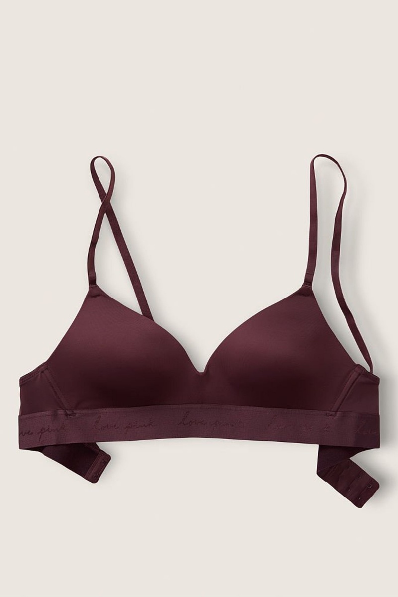 Victoria's Secret Wear Everywhere Smooth Lightly Doublée Non Wired T-Shirt Bra Marron | XDPS-32954